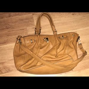 Tan boutique purse!